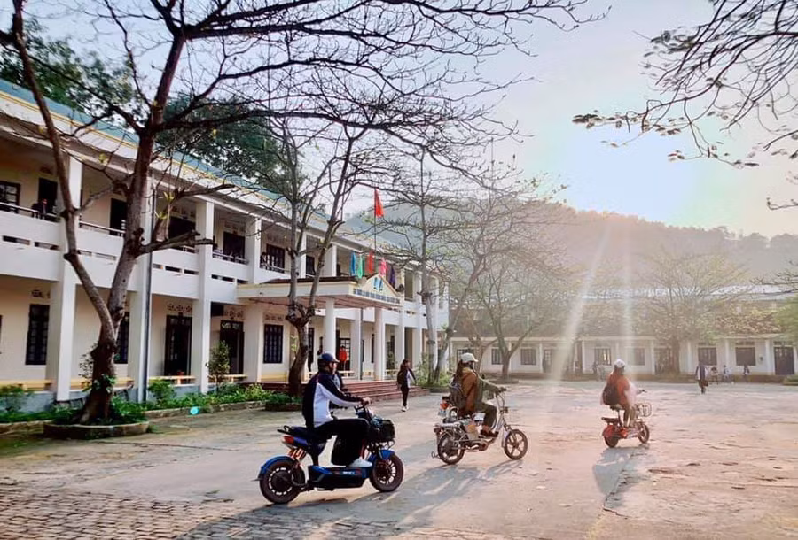 Đến tiết 2 buổi sáng ngày 27/3, có 194 học sinh đã quay lại trường THPT Tiên Yên học (Ảnh minh họa)