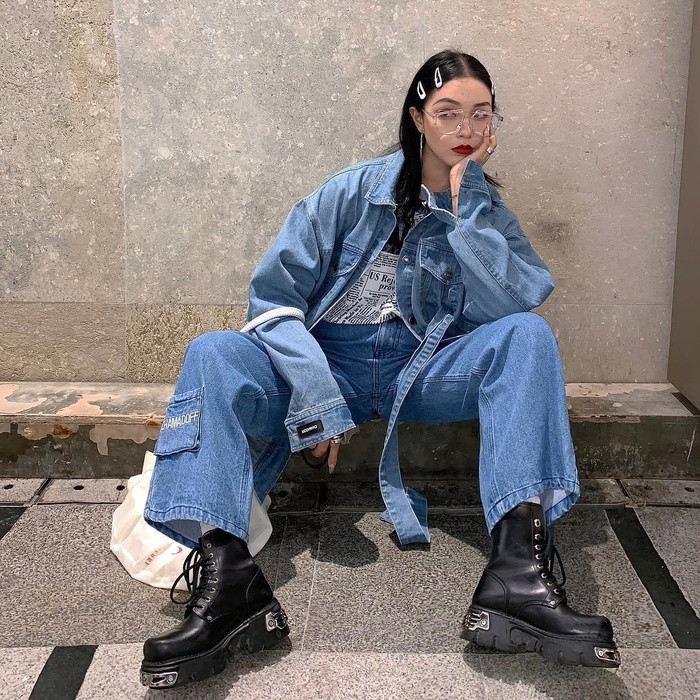 Học hỏi thời trang đường phố cực của các chất của hot girl Trung Quốc ảnh 3 Học hỏi thời trang đường phố cực của các chất của hot girl Trung Quốc ảnh 3