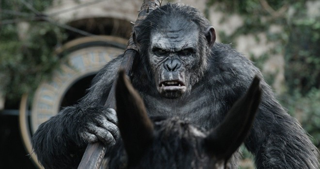 Koba trong Dawn of the Planet of the Apes: Dù là sản phẩm của kỹ xảo CGI, nhưng Koba là một trong những nhân vật đáng sợ nhất trên màn ảnh trong năm nay, khi chú khỉ thừa hưởng sự quỷ quyệt và thù hận từ loài người. Cũng bởi vậy mà cái chết của Koba dưới tay Caesar ở cuối phim thực sự trở thành một điểm nhấn khó quên của một bộ phim đặc sắc. Người xem ban đầu thấy hả hê khi Koba phải đền tội, nhưng ngẫm lại thì cũng có chút gì đó thấy đáng thương cho gã khỉ từng bị loài người lạm dụng và đánh đập này. 10 cái chết màn ảnh khiến người xem khắc khoải nhất 2014
