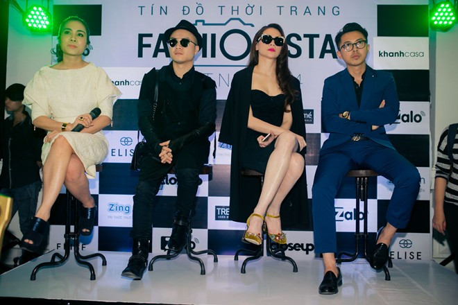 Hồ Ngọc Hà mặc gợi cảm ngồi ghế nóng Fashionista Vietnam