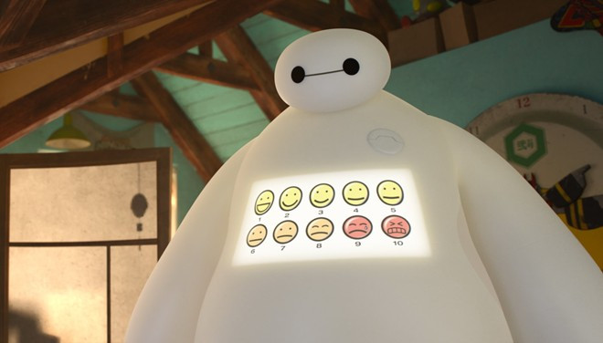 Baymax trong Big Hero 6: Cái chết của Baymax ở cuối phim xét cho cùng giống như là sự lặp lại cái chết của Tadashi Hamada, cũng xuất phát từ việc xả thân cứu người. Thế nhưng, một lần nữa, “di sản” của Tadashi lại trở về với cậu em Hiro trong hình hài tấm thẻ xanh. Đó cũng giống như thông điệp của bộ phim: người thân dẫu có qua đời, nhưng bằng cách nào đó họ vẫn sống ở trong tim của chúng ta. Baymax sẽ còn trở lại để ôm Hiro vào lòng, như chính Tadashi đang làm điều đó vậy. 10 cái chết màn ảnh khiến người xem khắc khoải nhất 2014