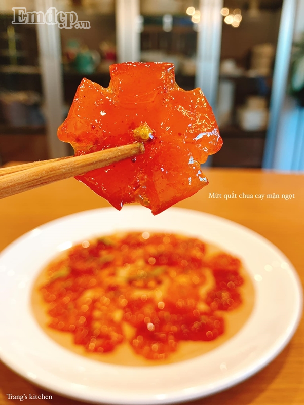 Cách làm mứt quất ăn Tết ngon "bất bại" của mẹ đảm 8X ảnh 5