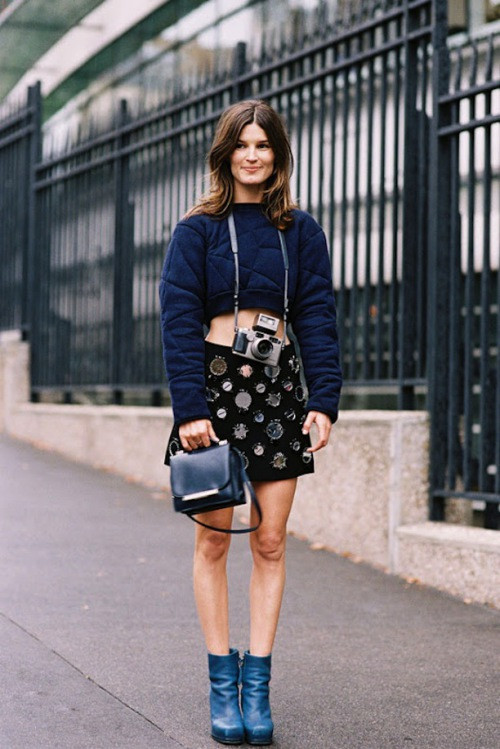 Mặc croptop đẹp ngay cả trong ngày lạnh ảnh 10