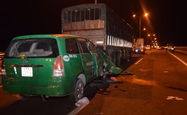 Hiện trường vụ tai nạn