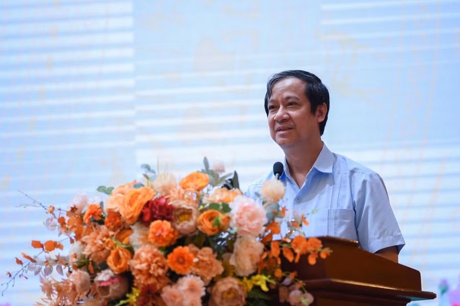 Bộ trưởng Nguyễn Kim Sơn chia sẻ chương trình hành động của người ứng cử nếu trở thành Đại biểu Quốc hội khóa XV. 