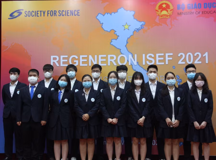 14 học sinh Việt Nam có dự án tham gia ISEF 2021.