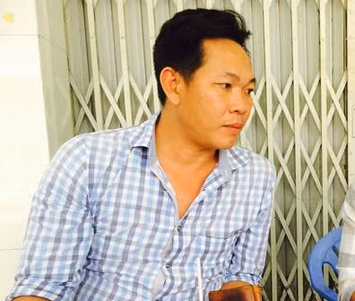 Anh Nguyễn Tấn Trường tiếp xúc với PV Dân trí ngày 20/7