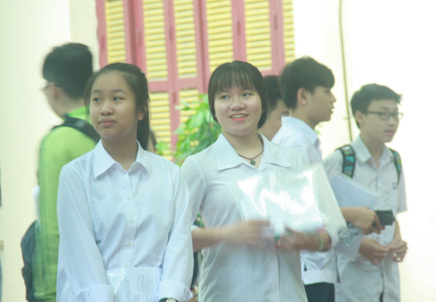 Thí sinh thi tốt nghiệp THPT.