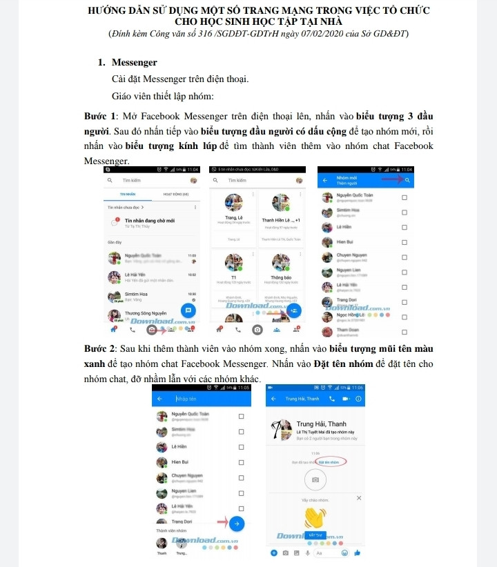 Sở GD&ĐT TP Cần Thơ hướng dẫn sử dụng một số trang mạng trong việc tổ chức cho HS học tập tại nhà. Sở GD&ĐT TP Cần Thơ hướng dẫn sử dụng một số trang mạng trong việc tổ chức cho HS học tập tại nhà.