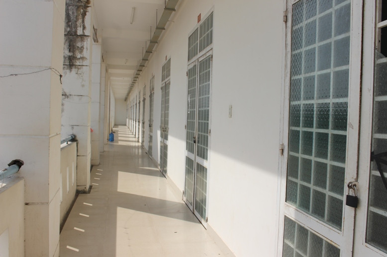 khu vực phòng nghỉ và khu vực vệ sinh.