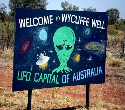 Bên trong "thủ đô UFO" ở Australia ảnh 1 Bên trong "thủ đô UFO" ở Australia ảnh 1
