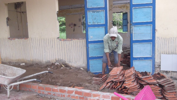 Chuẩn bị cơ sở vật chất trường lớp cho năm học mới