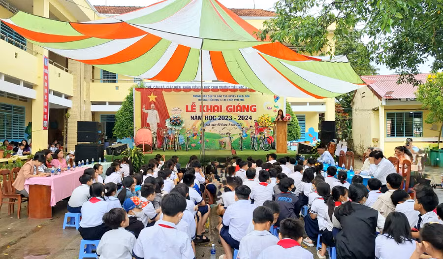 An Giang triển khai nhiệm vụ trọng tâm năm học 2023 - 2024.