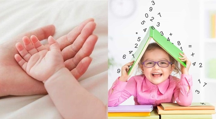 Bộ phận của trẻ nếu mẹ chạm càng nhiều thì trẻ càng thông minh
