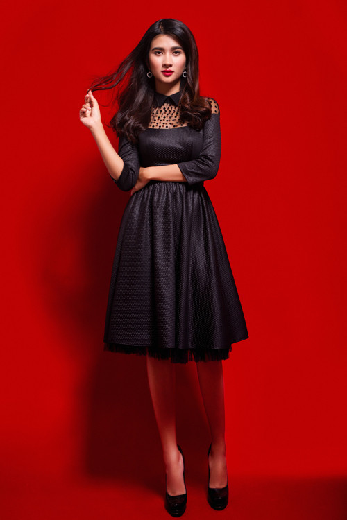 Kim Tuyến diện trang phục phá cách ảnh 8