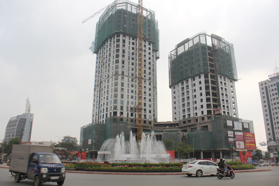 Dự án Tổ hợp nhà ở - khách sạn - trung tâm thương mại Thái Nguyên (Tháp đôi Prime) đang được tích cực thi công xây dựng đảm bảo tiến độ theo kế hoạch. Dự án Tổ hợp nhà ở - khách sạn - trung tâm thương mại Thái Nguyên (Tháp đôi Prime) đang được tích cực thi công xây dựng đảm bảo tiến độ theo kế hoạch.