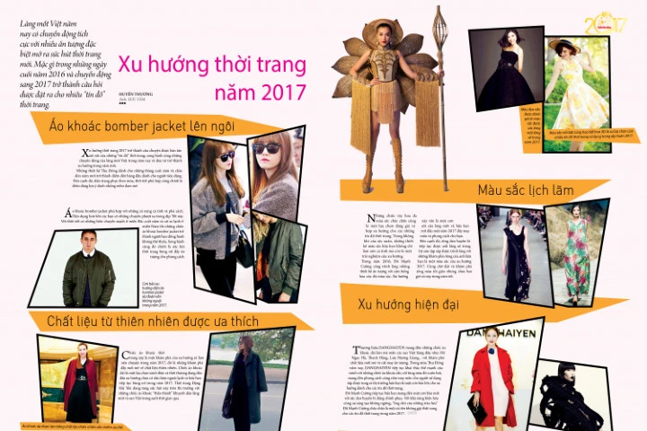 Xu hướng thời trang năm 2017