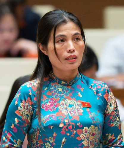 Bà Hồ Thị Minh. Bà Hồ Thị Minh.