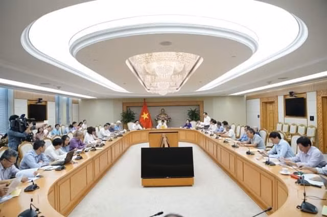 Phó Thủ tướng Vũ Đức Đam chủ trì phiên họp Hội đồng Quốc gia giáo dục và Phát triển nhân lực.