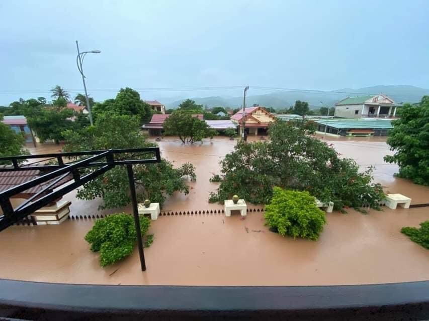 Mưa lũ làm huyện Hướng Hóa, Quảng Trị thiệt hại nặng nề. Ảnh: Cổng thông tin điện tử huyện Hướng Hóa, Quảng Trị.