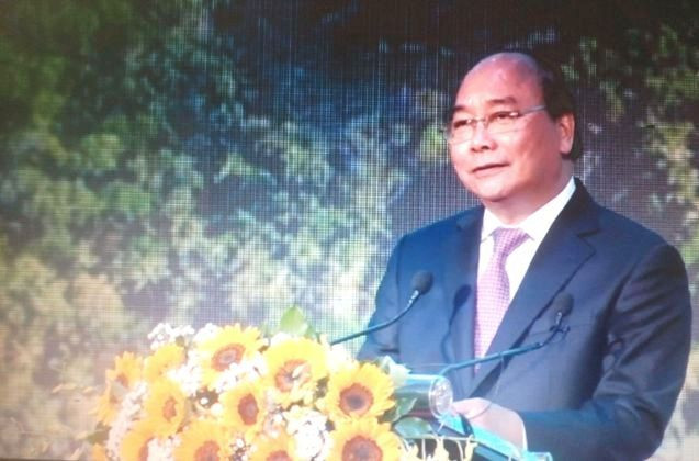 Thủ tướng Chính phủ Nguyễn Xuân Phúc phát biểu tại hội nghị