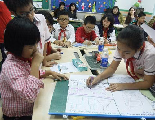 Hấp dẫn giờ dạy Công nghệ với “Bàn tay nặn bột”