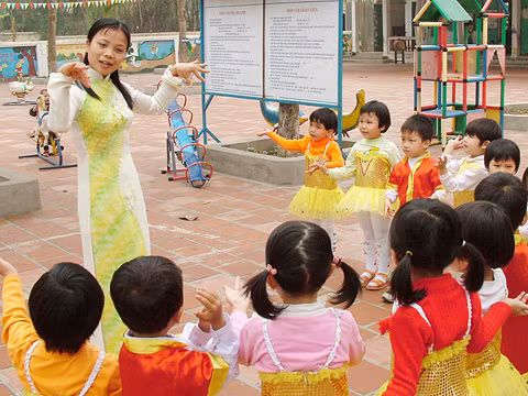 Hà Tĩnh hướng dẫn tuyển giáo viên mầm non