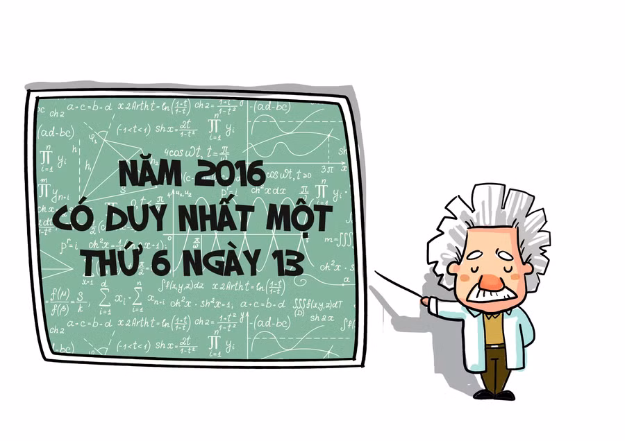 Bằng Toán học, các nhà nghiên cứu đã tính toán được, một năm bất kỳ có ít nhất một thứ 6 ngày 13 và nhiều nhất là ba ngày. Năm nay, thế giới chỉ phải "đón nhận" duy nhất một lần xui xẻo. Bằng Toán học, các nhà nghiên cứu đã tính toán được, một năm bất kỳ có ít nhất một thứ 6 ngày 13 và nhiều nhất là ba ngày. Năm nay, thế giới chỉ phải "đón nhận" duy nhất một lần xui xẻo.