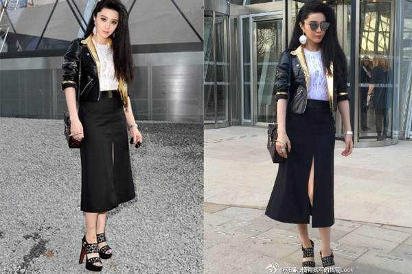 Phạm Băng Băng mang phong cách cá tính tới Paris ảnh 2 Phạm Băng Băng mang phong cách cá tính tới Paris