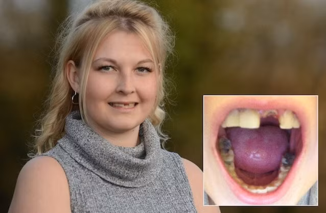 Thiếu nữ bị bệnh lạ hễ hắt hơi là rụng răng