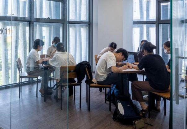 Sinh viên Trường ĐH Việt Đức. Ảnh: NTCC Sinh viên Trường ĐH Việt Đức. Ảnh: NTCC