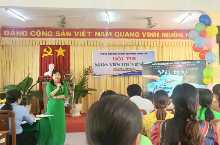 Thí sinh thể hiện phần dự thi.