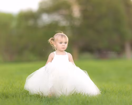 Làm váy công chúa cho con gái chỉ bằng... màn tuyn - 12