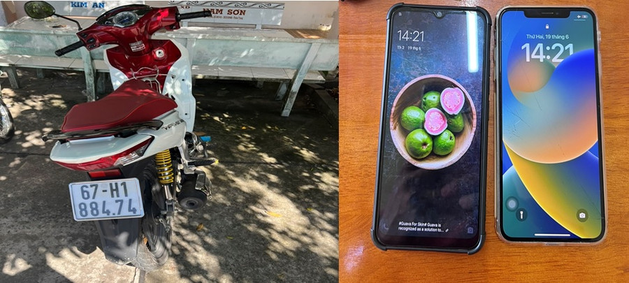 Tang vật lực lượng chức năng thu giữ. (Ảnh: Nghiêm Túc) Tang vật lực lượng chức năng thu giữ. (Ảnh: Nghiêm Túc)