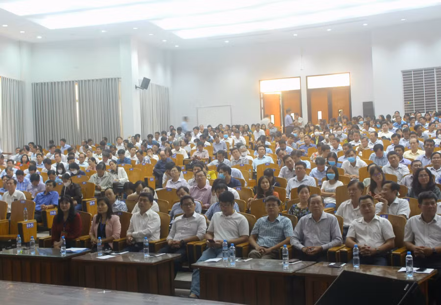 Đại biểu tham dự hội nghị. (Ảnh: Trọng Nhân)