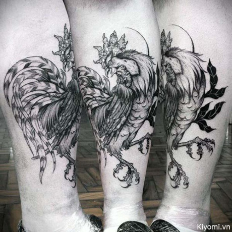 Ý nghĩa bí ẩn của hình xăm gà trống - Ảnh 2 Y nghia bi an cua hinh xam ga trong - Anh 2