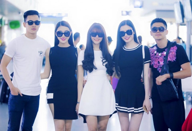 “Hút mắt” với phong cách thời trang sân bay của Ngọc Trinh ảnh 3