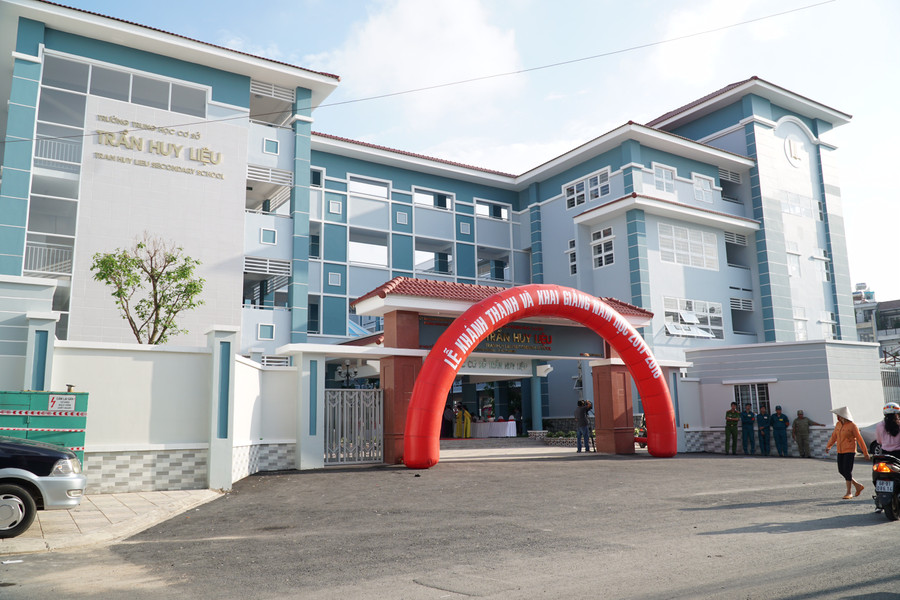 Ngôi trường hiện đại đáp ứng việc học 2 buổi/ngày