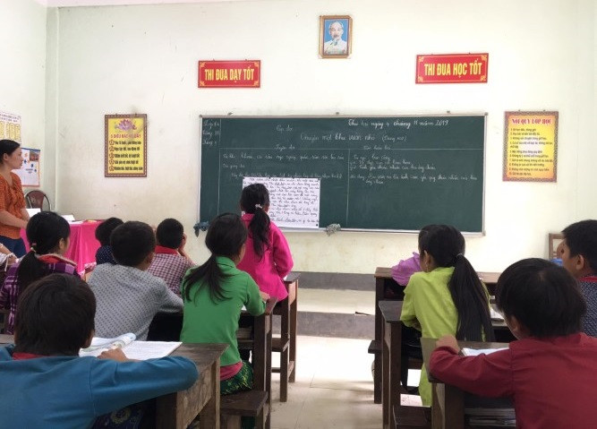 Trường PTDTBT Tiểu học xã Ngọc Long (Yên Minh – Hà Giang). Ảnh: NTCC Trường PTDTBT Tiểu học xã Ngọc Long (Yên Minh – Hà Giang). Ảnh: NTCC