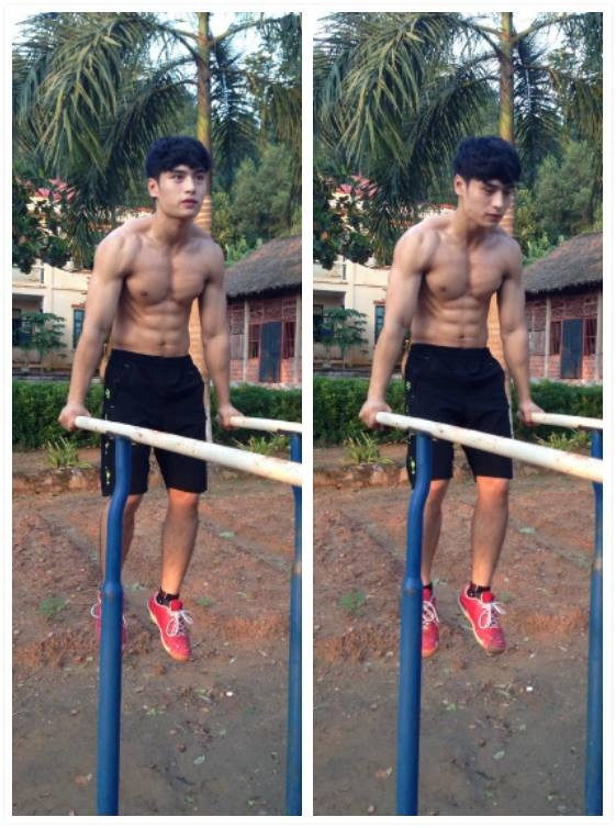 Chàng cảnh sát 9X sở hữu “body vạn người mê” - Ảnh 7 Chàng cảnh sát 9X sở hữu “body vạn người mê” - Ảnh 7