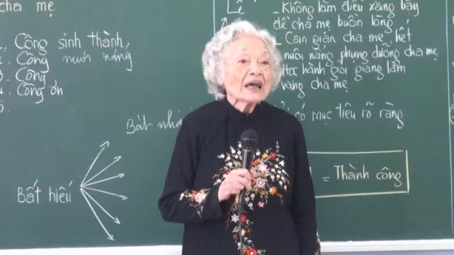 Chân dung cô giáo Đàm Lê Đức