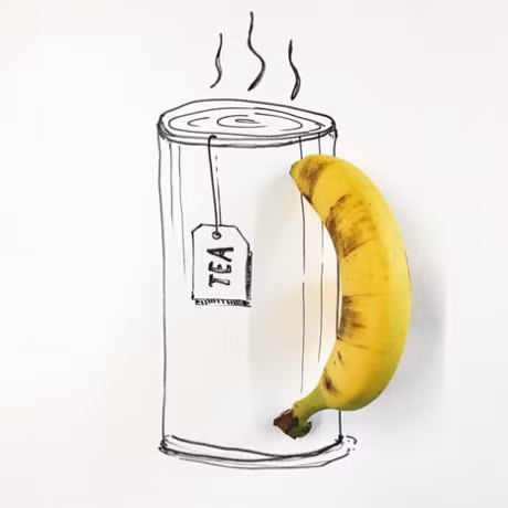 Nhung buc tranh minh hoa hai huoc duoc ve tu chuoi - Anh 9