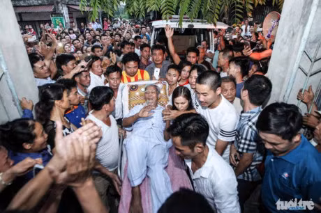 Cu Le Dinh Kinh xuat vien ve Dong Tam, My Duc - Anh 1