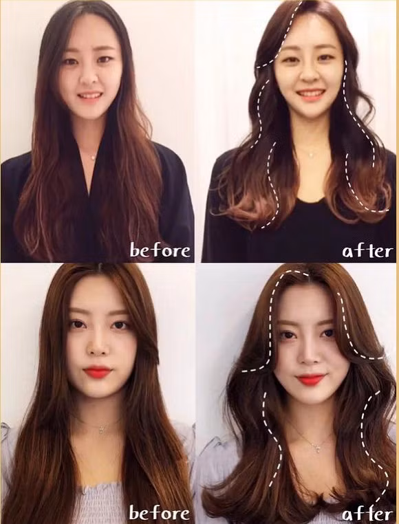 tóc đẹp, chọn kiểu tóc phù hợp khuon mặt, mặt tròn, mặt dài, mặt trái tim, mặt kim cương, mặt trứng ngỗng, trái xoan