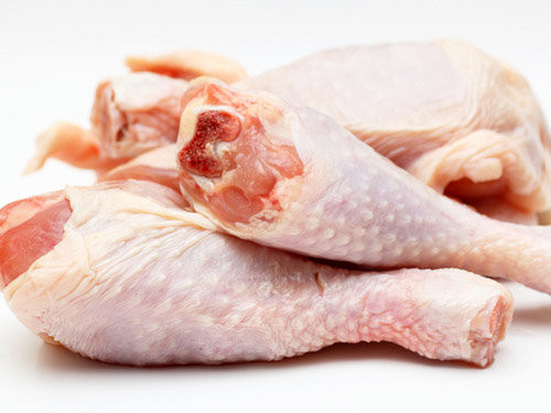 Hãy đảm bảo bạn đã nấu chín thịt gà ở nhiệt độ ít nhất là 165 độ C. thit