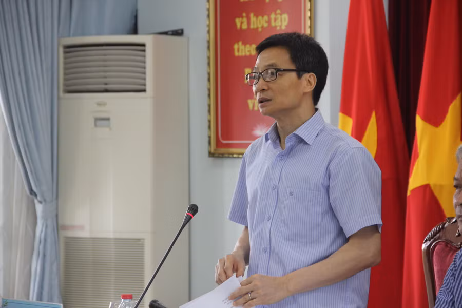 Phó Thủ tướng Vũ Đức Đam chia sẻ tại buổi làm việc với tỉnh Đồng Nai