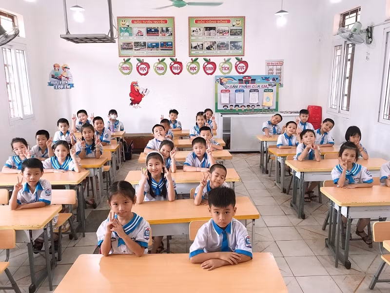 Các trường tiểu học trên địa bàn thành phố Hà Tĩnh hầu hết tăng tỷ lệ học sinh vào lớp 1 năm học 2021 - 2022