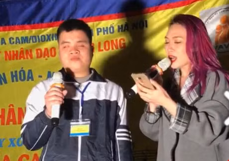 Cau chuyen My Tam hat cung nguoi khiem thi xuat hien trong de kiem tra Van - Anh 1