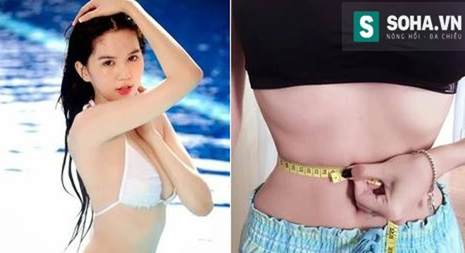 Bà mẹ 2 con sở hữu vòng eo “vượt mặt” Ngọc Trinh