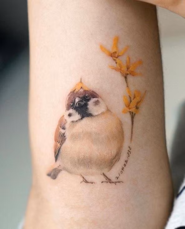 Khó tin đây là những hình xăm lấy cảm hứng từ màu nước ảnh 6